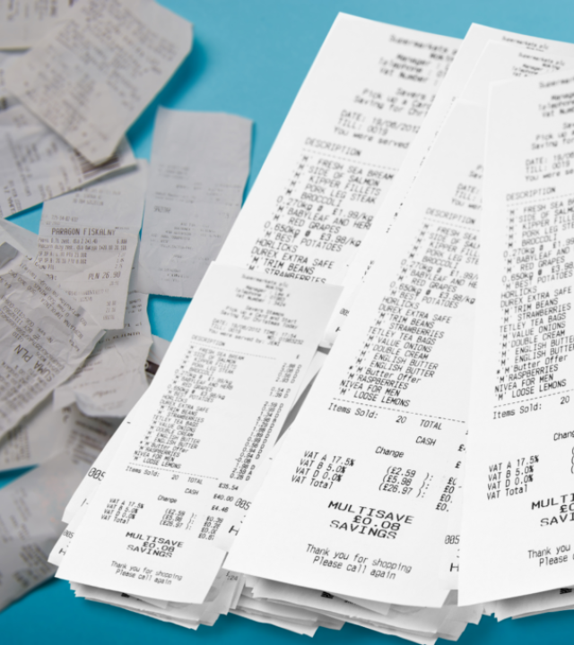 generate receipts instantly